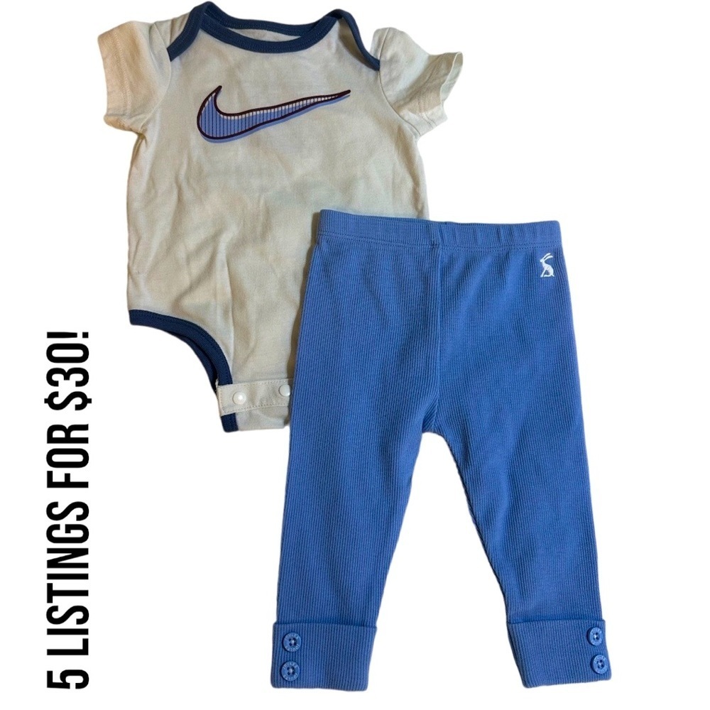 0-3 Months Baby Boy matching outfit set